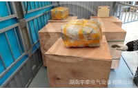 海外客戶(hù)礦用湘潭電機(jī)車(chē)配件順利出口發(fā)貨